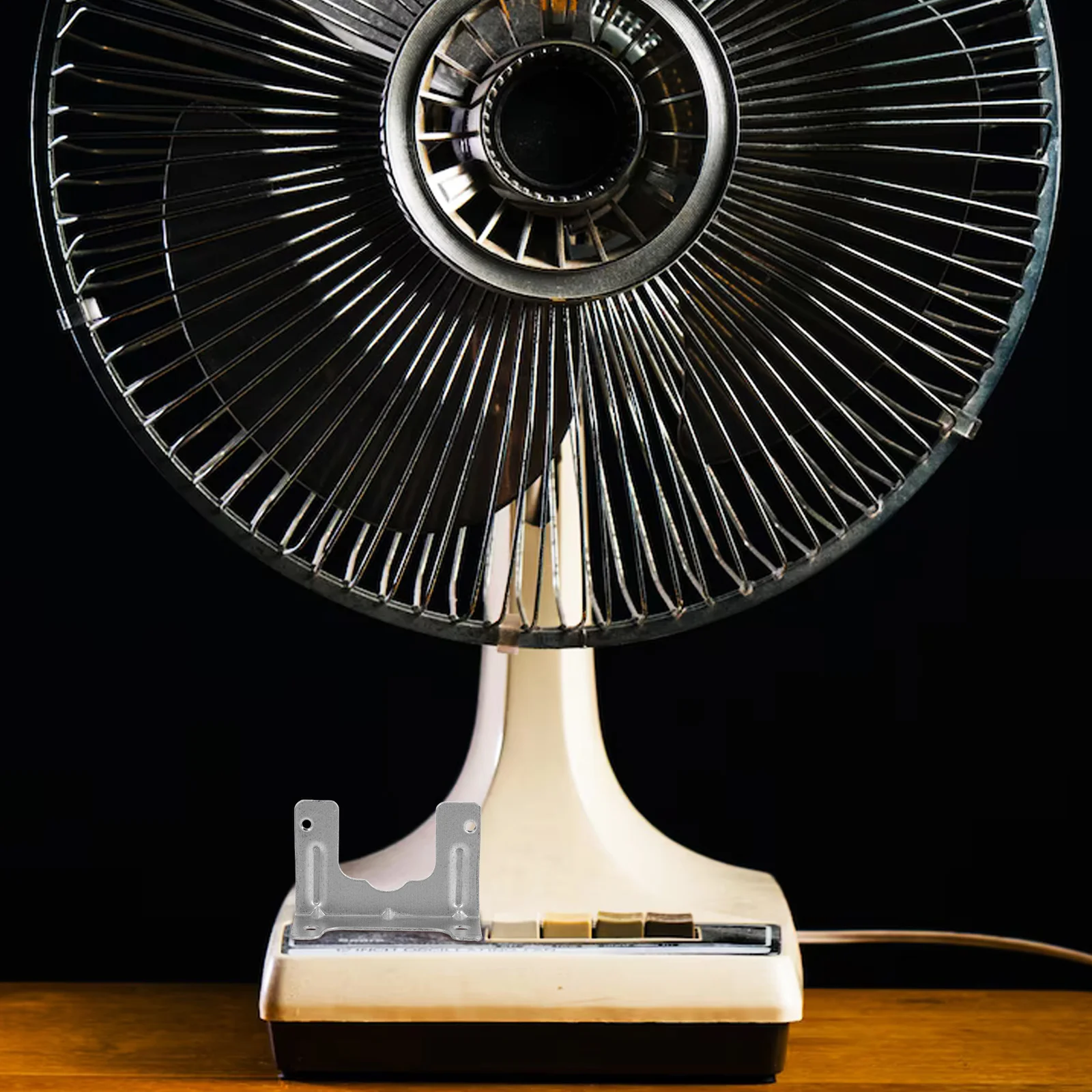 

2Pcs Fan Mounting Rack Iron Material Longlasting Performance Secure Fan Mounting Replacement Part Enhanced Stability