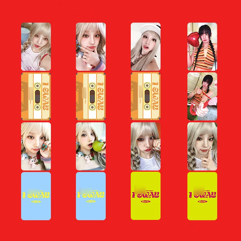 8pcs/set KPOP GIDLE New Album I SWAY Solo Small Card LOMO Card MINNIE SHUHUA YUQI HD Girl Collection Gift Postcard Photo