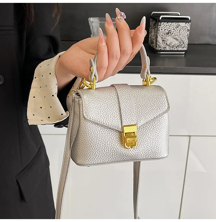 حقيبة يد نسائية فاخرة لعام 2025، محفظة كتف متعددة الاتجاهات من الجلد النباتي، حقيبة يد ذات سعة كبيرة للتنقل في العمل والاستخدام اليومي #2