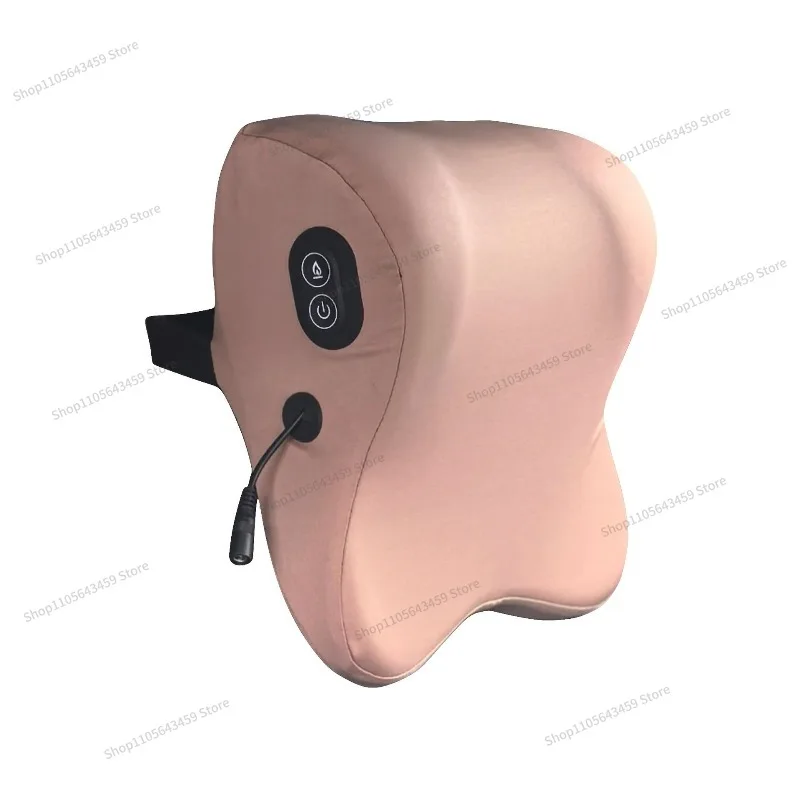 For Car Massage Pillow Lift Concealed Massage Regular Memory Cotton Headrest Car Neck Headrest