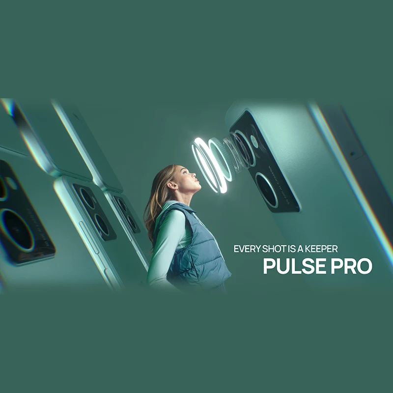 HMD-Pulse Pro電話,グローバルバージョン,AI 50MPデュアルカメラ,6.56インチリアフラッシュLED, 5000mAhバッテリー,20W急速充電,Android 14