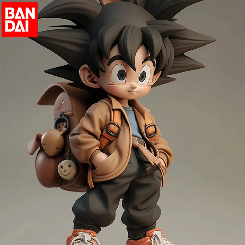 

Bandai new product Dragon ball anime figures 15cm action figure backpack Goku PVC model doll decoration Christmas toys gifts