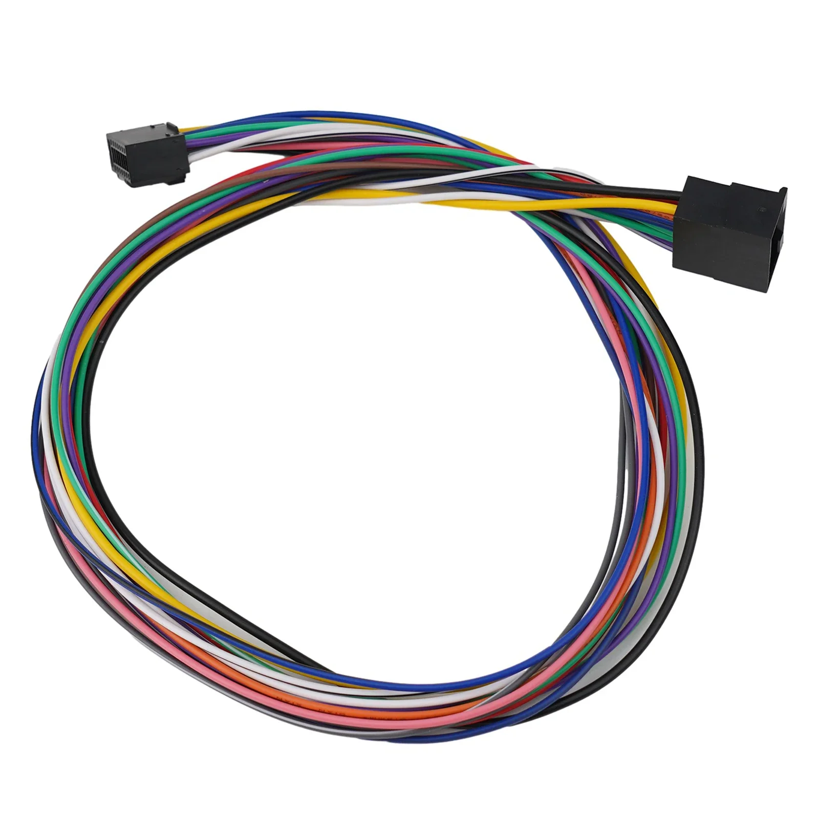 Quick And Easy Installation Car Stereo Radio Wire Harness Extension Cable 16Pin ISO 60cm Length Player