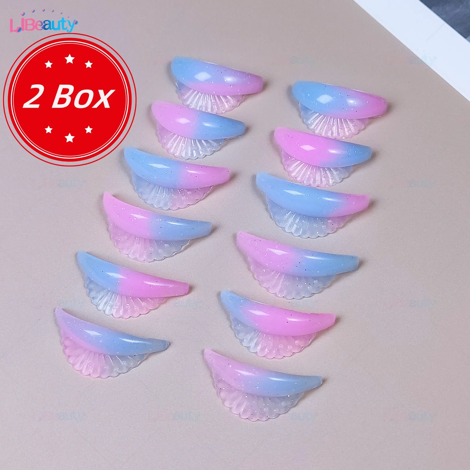 

Wholesale 2 Sets C Curl Silicone Eyelash Supplies Perm Pad Sticky Lash Lift Shields Eyelash Curler Accessories Makeup Tools