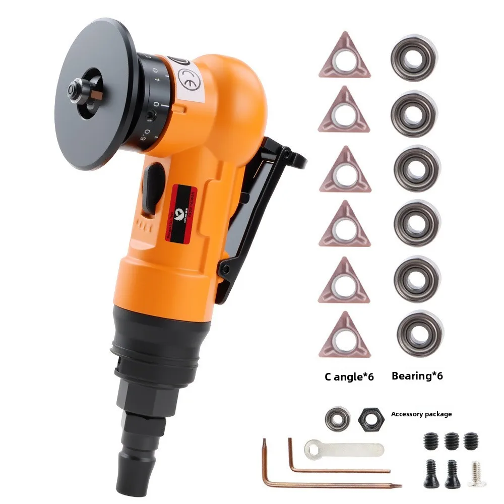 SUBAO Portable Micro Linear Pneumatic Angle Grinder Handheld 45 Degree Chamfering Tool