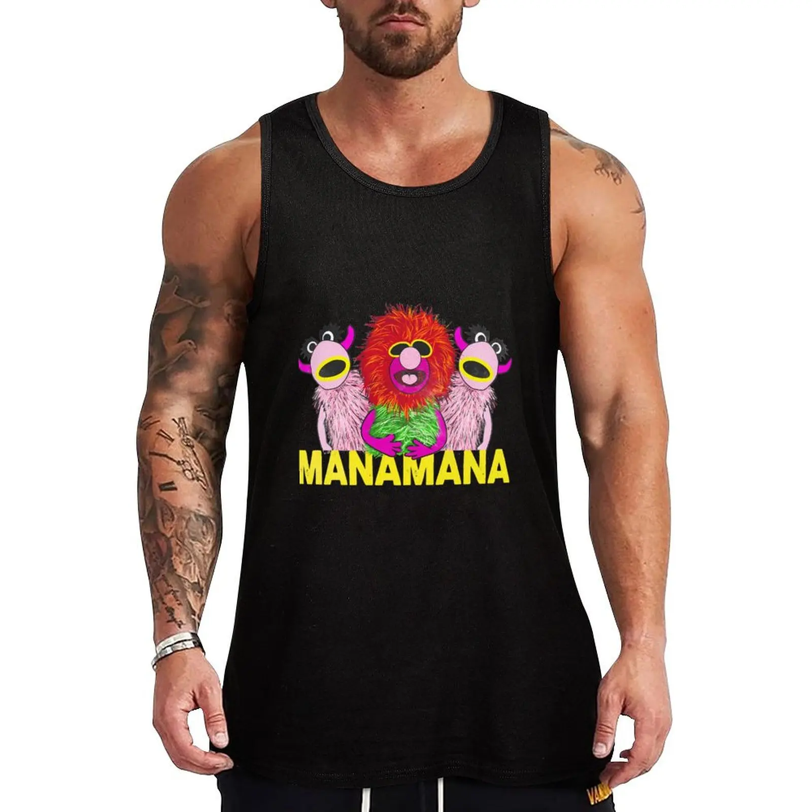 

The Muppets Show Mana Mana Manamana Mahna Mahna Tank Top gym shirt men t-shirts for Men's gym men clothing bodybuilding