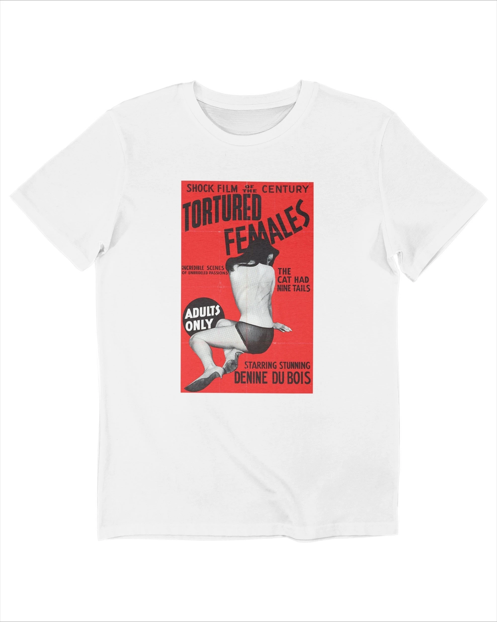 

Tortured Females Graphic Printing Summer Luxury Brand Cotton Men's and Women's T-Shirts Short Sleeves Street Fashion