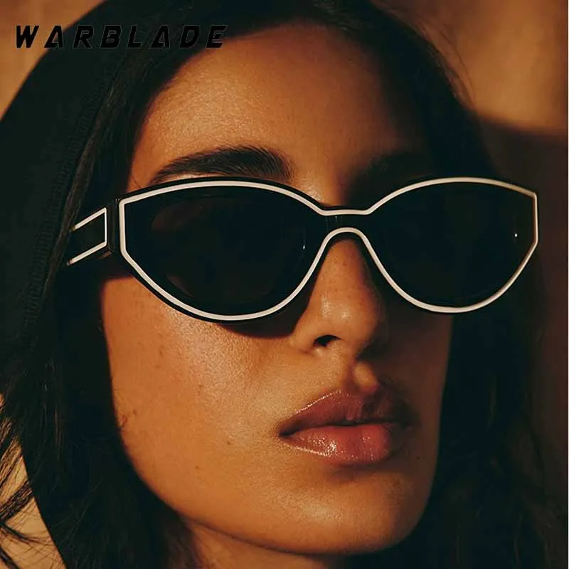 

Vintage Candy Color Shades Cat Eye Women Male Sunglasses Trendy Brand Design Shades Travelling Eyewear Ladies UV400 Lentes Mujer