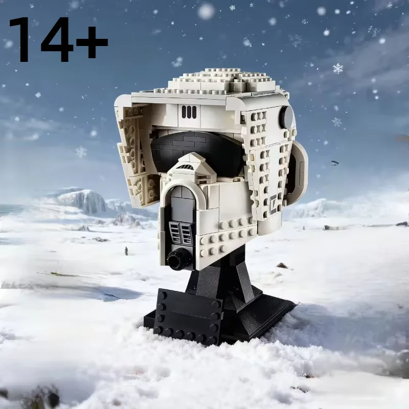 471 قطعة صالح 75305 الكشفية جندي خوذة اللبنات نموذج الطوب ستار خطة عمل أرقام لعب الاطفال هدايا عيد الميلاد #4