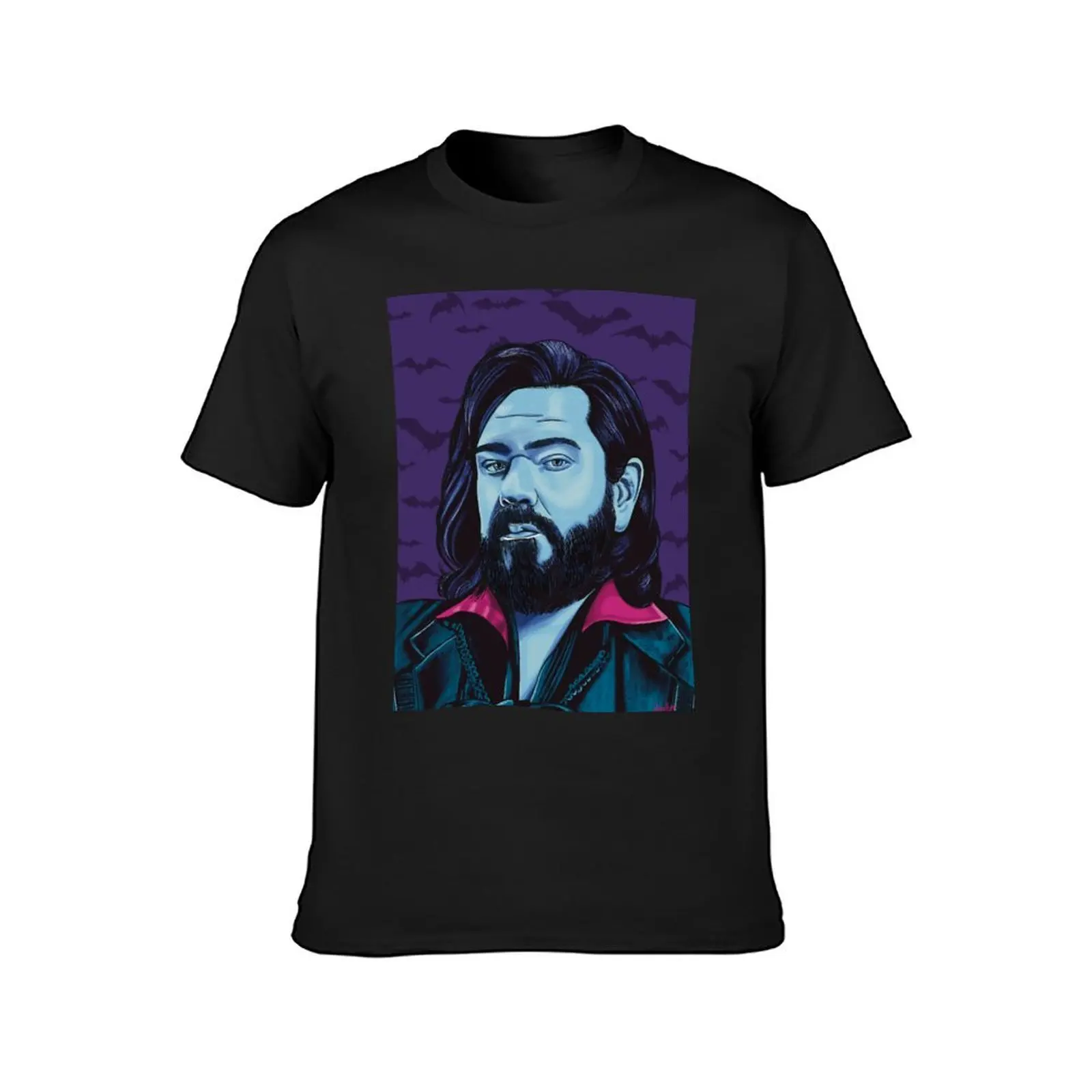 Lazlo, What We Do In The Shadows. T-Shirt blacks graphics oversized t shirt men