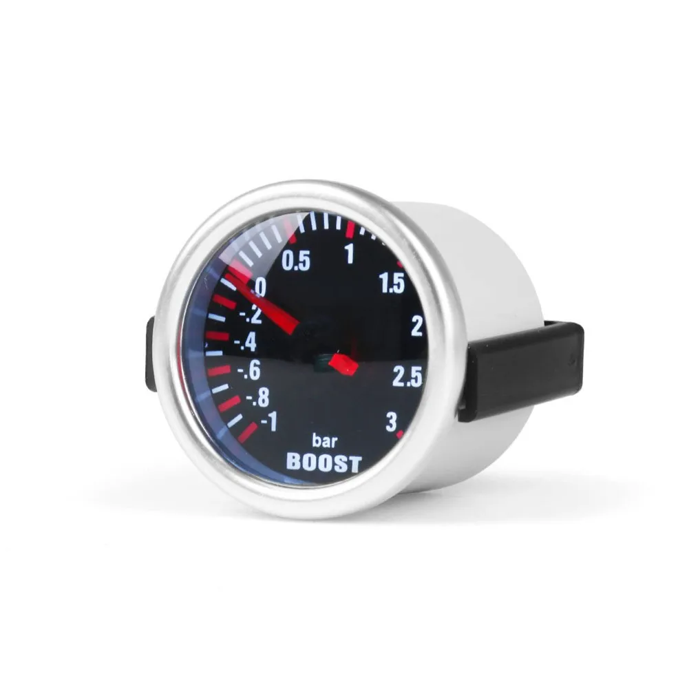 

Boost Pressure 3bar Turbocharger Gauge Precision Measurement White LED Display For Performance Tuning For 12V Systems