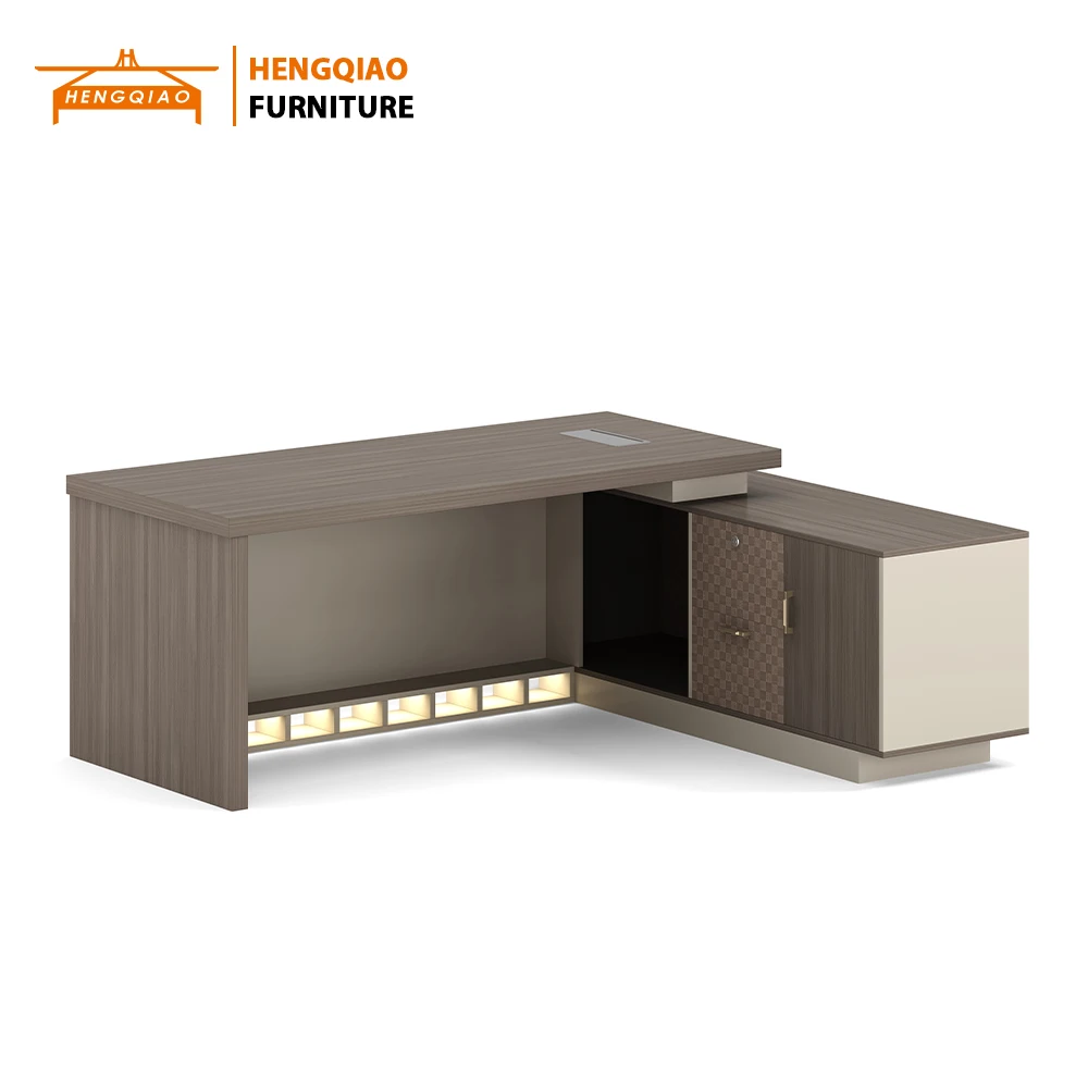 Mobili per ufficio Design moderno Scrivania bianca Legno