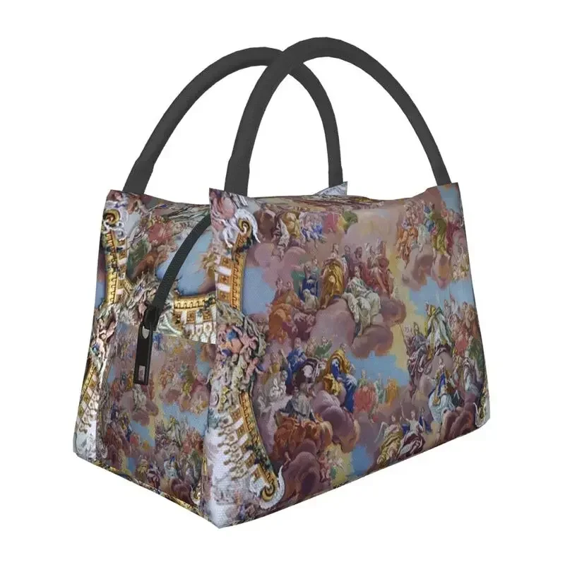 Bartolomeo Altomonte Ceiling Fresco Wilhering Abbey Insulated Lunch Bag Baroque Waterproof Thermal Cooler  Box Women