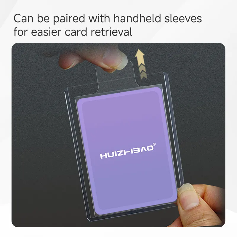 3 "x 4" 35PT بطاقات تداول عالية الجودة لللوادر العليا حافظة بطاقات صلبة حافظات بطاقات الأكمام لبوكيمون لـ YuGiOh Magic MTG #5