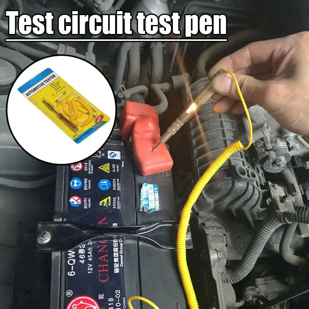 

6V 12V 24V Car Circuit Test Pen Circuit testers Lamp Auto Diagnostic Probe Test Pen Car Truck Electricity Inspection Tools