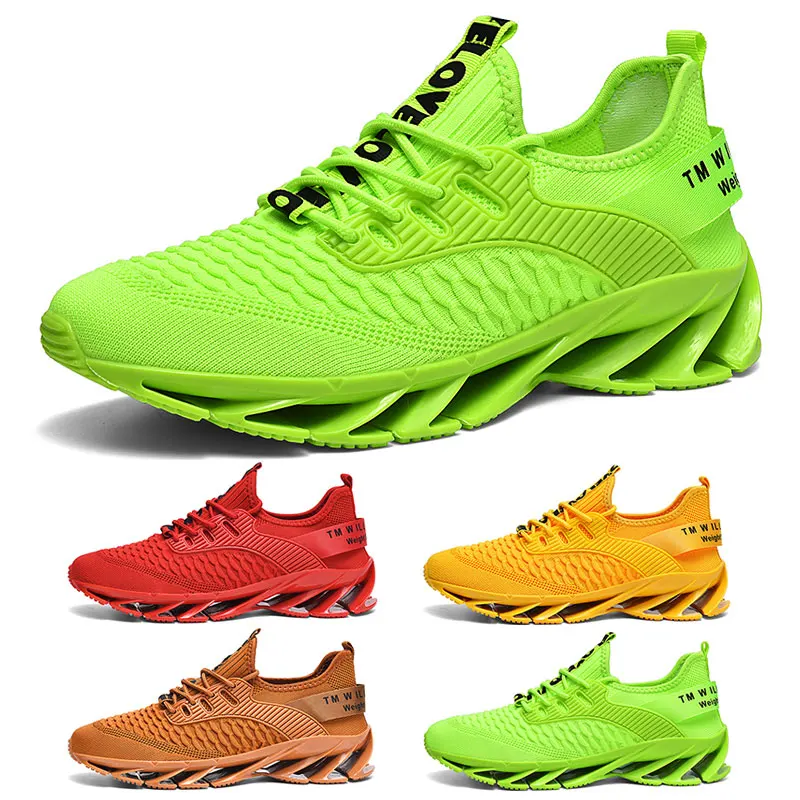 

Blade Running Shoes Outdoor Men's Casual Shoes Blade Sneakers Athletic Lace Up Mesh Solid Breathable Walking Shoes EU 39-46