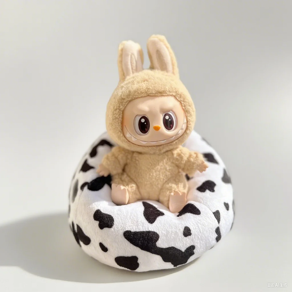 

Для куклы Labubu V2, мини-плюшевый аксессуар для дивана и стула для вечеринки