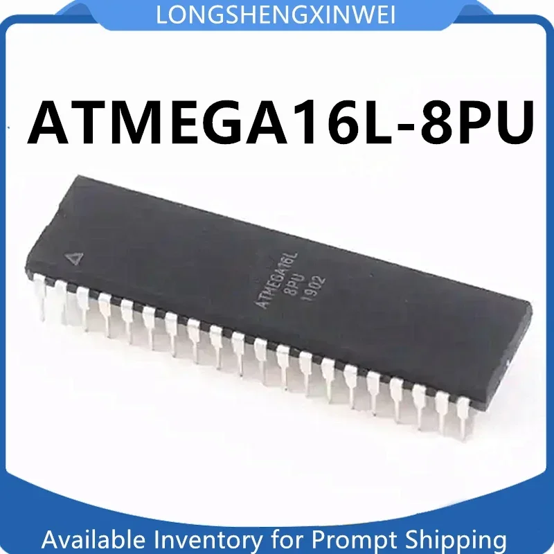 1PCS ATMEGA16L-8PU ATMEGA16L DIP40 8-bit Microcontroller Chip