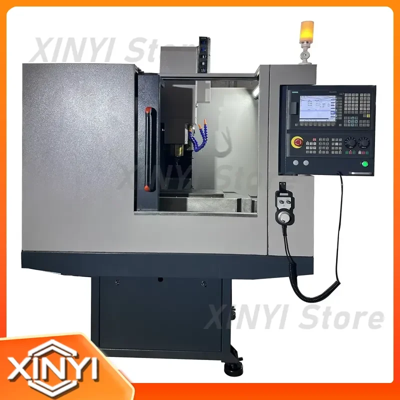 VMC4020 Small Vertical Machining Center 3-Axis CNC Milling Machine BT30 Spindle 8000RPM 12 Station Disc Tool Magazine