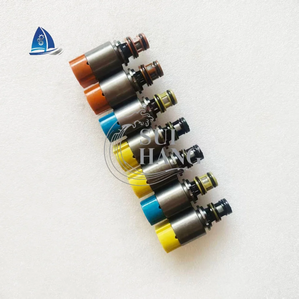 6HP21 6HP26 6HP28 Automatic Transmission Solenoid Valve Kit (7-Piece Set) 1068298044 Suitable for Audi, Land Rover, Jaguar