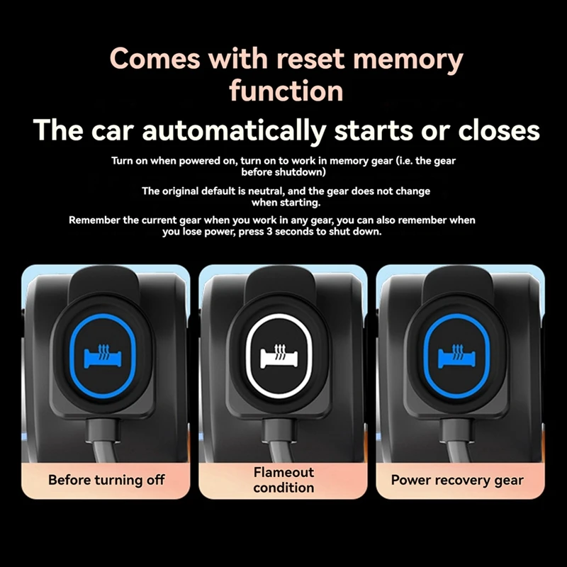 

M0t-rMotorcycle ATV Special Winter Heating Handle Upgrade Memory All-Terrain Vehicle Winter Motorcycle ATV