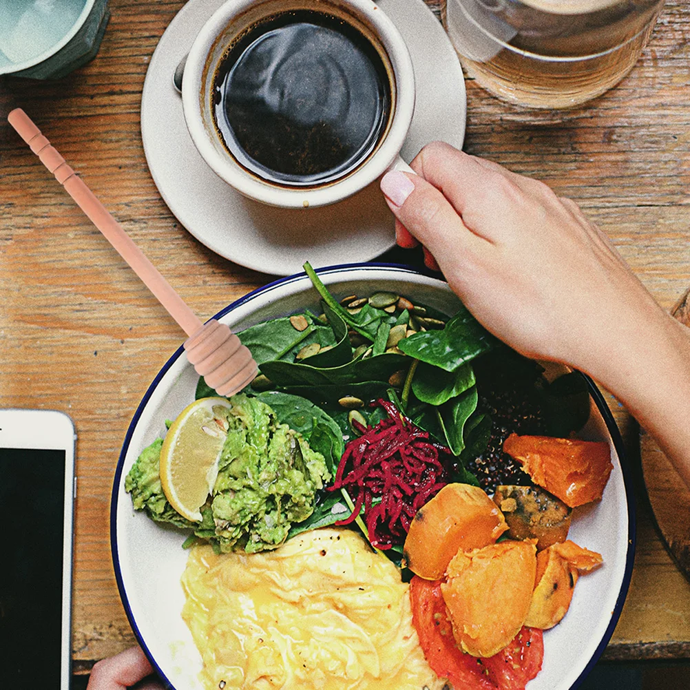 

25pcs Honey Stirrer Sticks Portable Coffee Mixing Household Honey Rods Rods Kitchen Home Jam Household Supplies