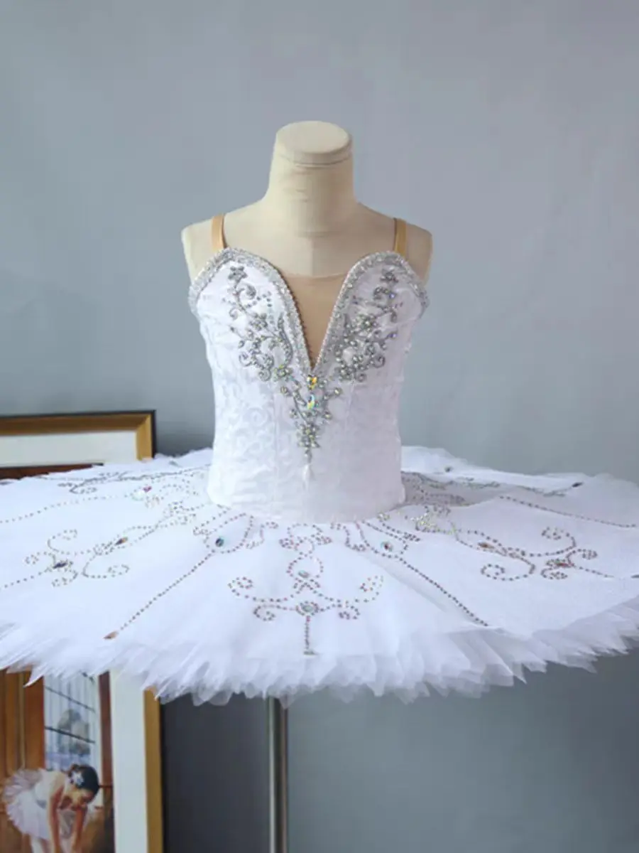 

Professional custom TUTU TUtu skirt Shuizawa Fairy silver fairy Swan Lake children adult disk skirt