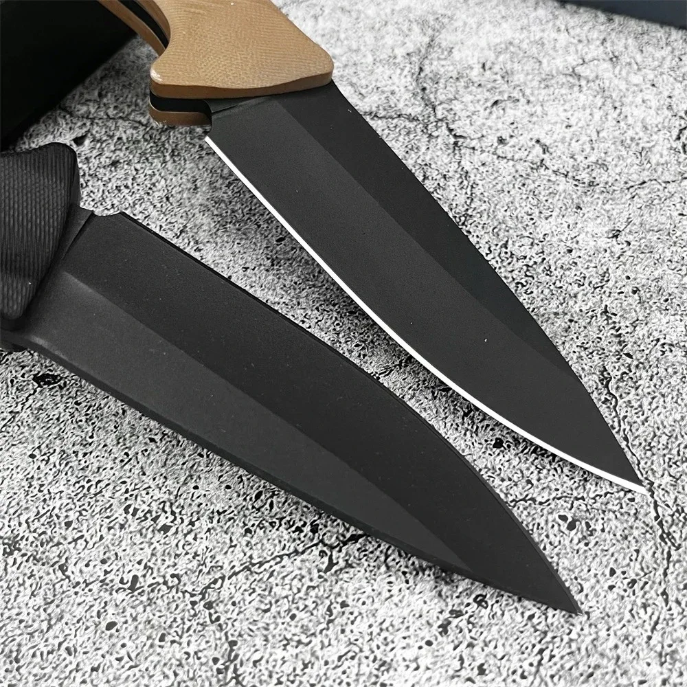 2025 سكين ثابت شفرة ثابتة في الهواء الطلق متعددة الوظائف سكين جيب حاد التخييم وتسلق الجبال