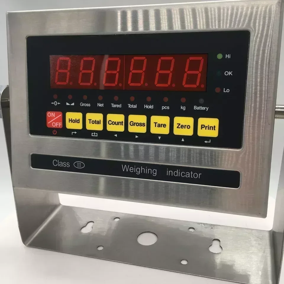 Stainless Steel weighing scale indicator LP7510