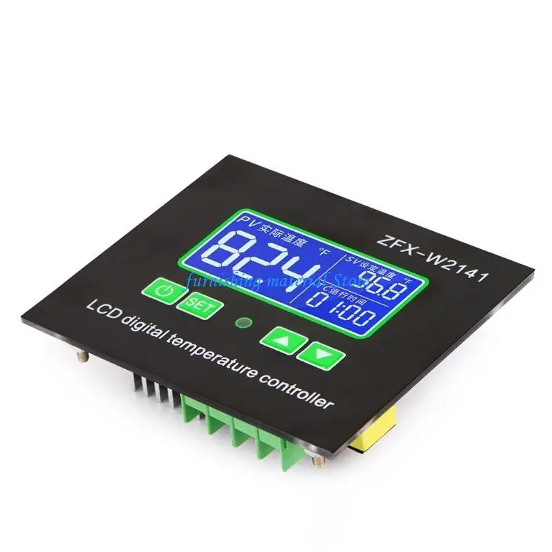 وحدة تحكم درجة الحرارة الرقمية Y5GD وحدة تحكم ترموستات -67 ℉ إلى 248 ℉ قابلة للبرمجة