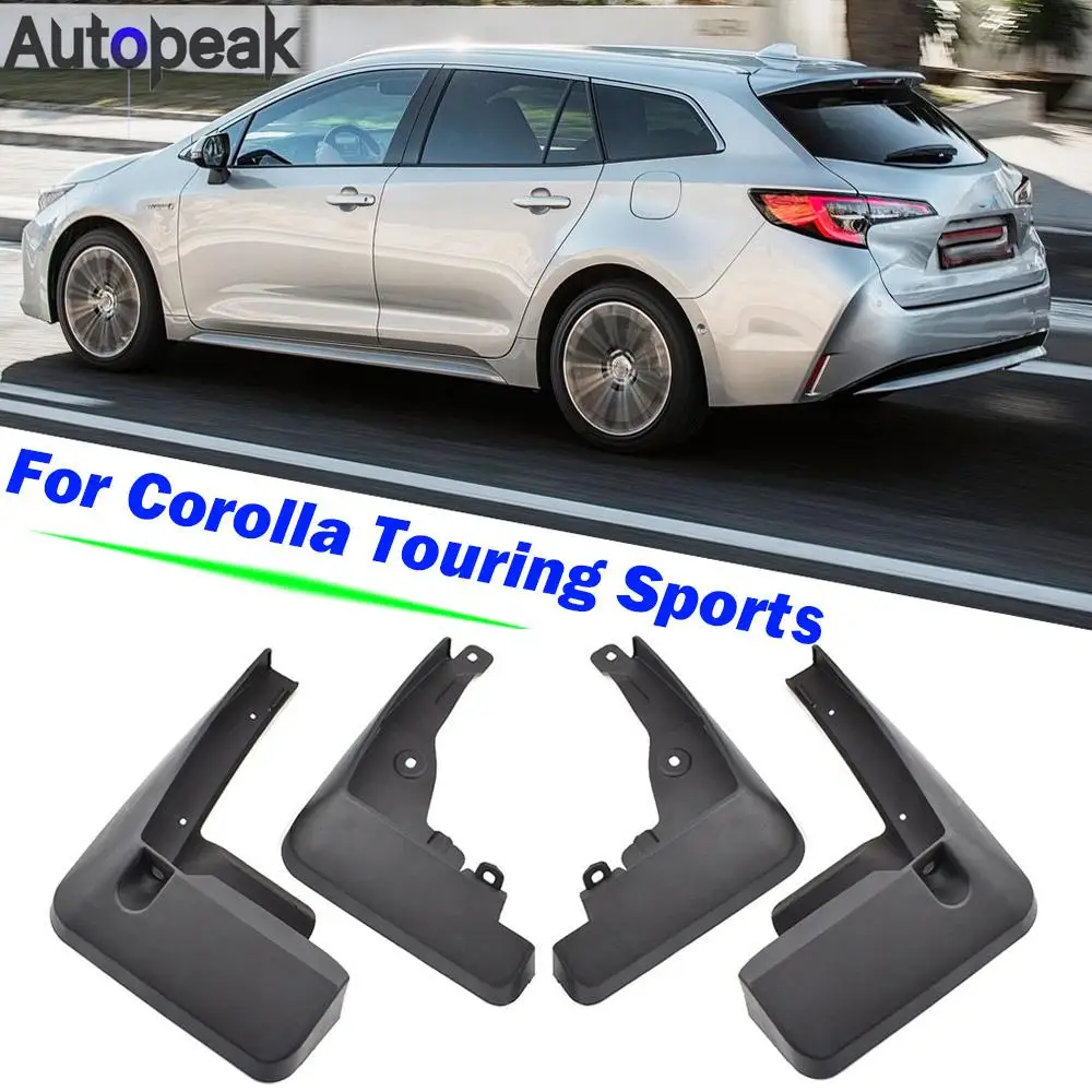 Set For Toyota Corolla E210 Touring Sports Estate 2019 - 2023 Front Rear Car Mud Flaps Splash Guards Accessories 2020 2021 2022