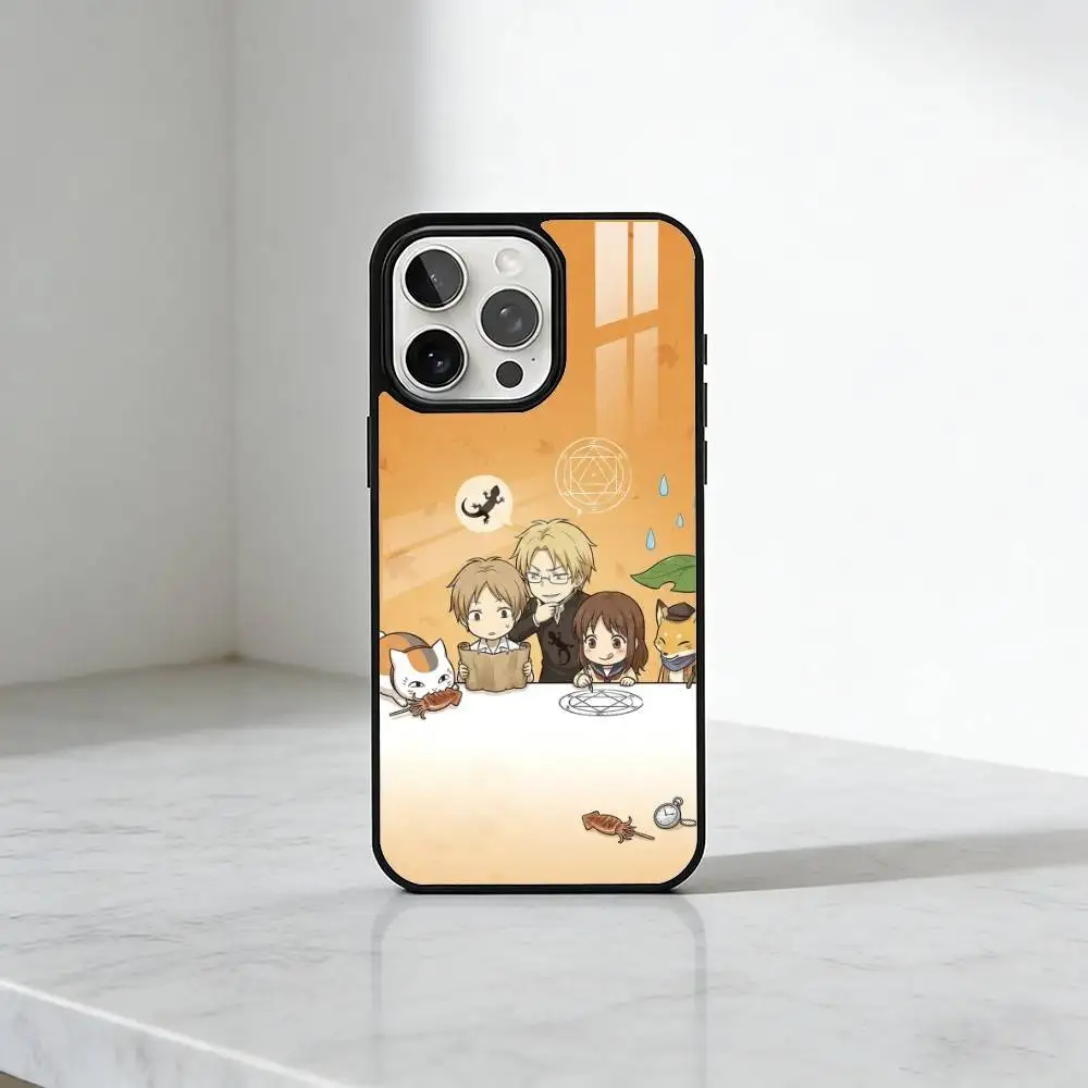 N-Natsume-S Book of Friends  Phone Case For iPhone17,16,15,14,13 Plus,Pro Max Magnetic For Magsafe Wireless Charging