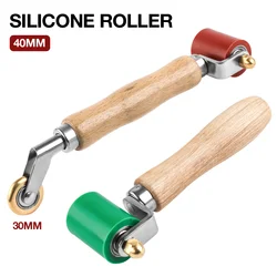 40mm Silicone Handwheel Plastic Welding Gun Roller High Temperature Resistant Seam Roller,PVC/TPO/EPDM Welding Tools Accessories