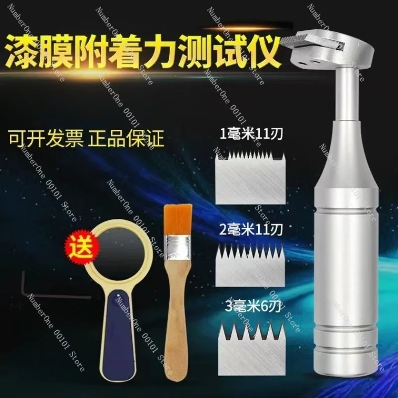 Paint Film Adhesion Tester, Paint Surface Detector with 1-3mm Blade for Accurate Coating Adhesion Measurement