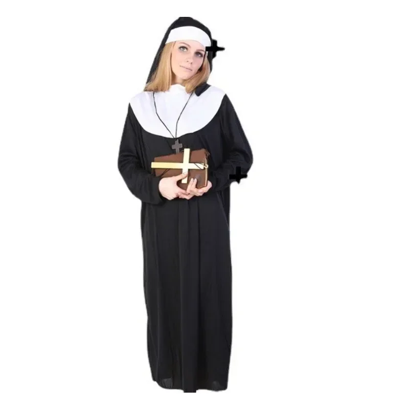 Costume for Stage Show Costume for Show The Virgin Mary Nun Dress for Dress Repair anime cos cos costumes