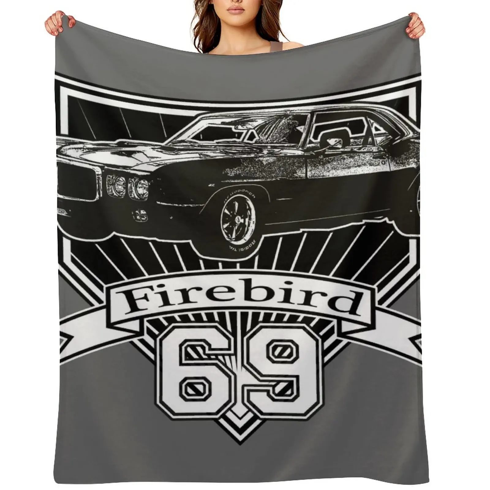 

1969 Firebird Throw Blanket Winter beds Luxury St Single wednesday Blankets