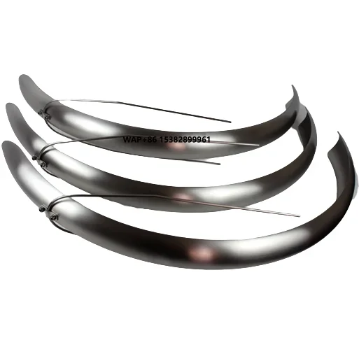 

Super Light Durable Titanium Bicycle Fenders for Road Bicycles-Custom Size
