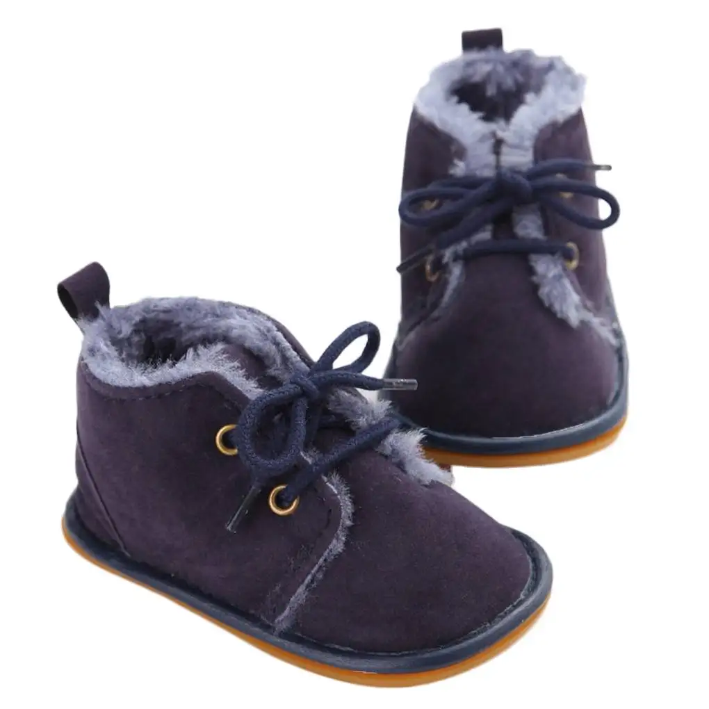 

Зимняя детская обувь, ботинки унисекс для маленьких мальчиков и девочек, теплая хлопковая противоскользящая обувь для первых ходунков, обувь для кроватки