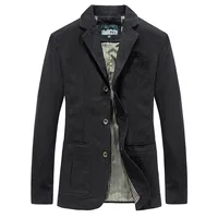 New Cotton Outdoor Comfortable Business Jacket for Men's Spring and Autumn Casual Fashion Suit for Men Blazers Jacket for Man 3