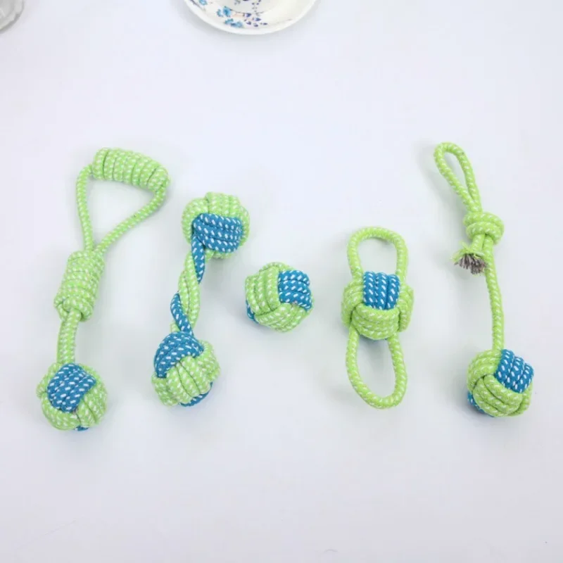 Pet Dog Loys for LargeSmall Dogs Toy InteractiveCotton Rope Mini Dog ToysBall for Dogs AccessoriesToothbrush Chew PuppyToy