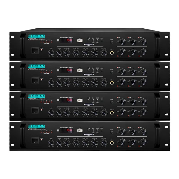 MP310U 6 Zone Integrated Mixer Amplifier For Pa System