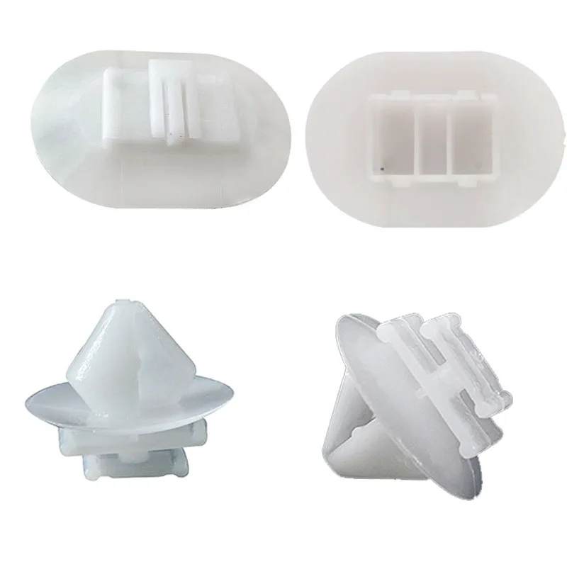 9pcs 1610186180 for Citroen DS3 car side skirt fixing buckle kit decoration panel fasteners