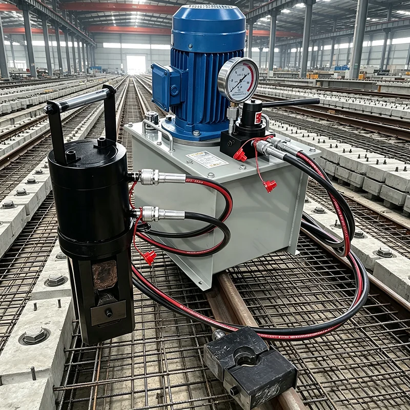 Hydraulic Rebar Cold Swaging Press Machine CE Approved Reinforcing Bar Sleeve Crimping Equipment for Building Site Operation