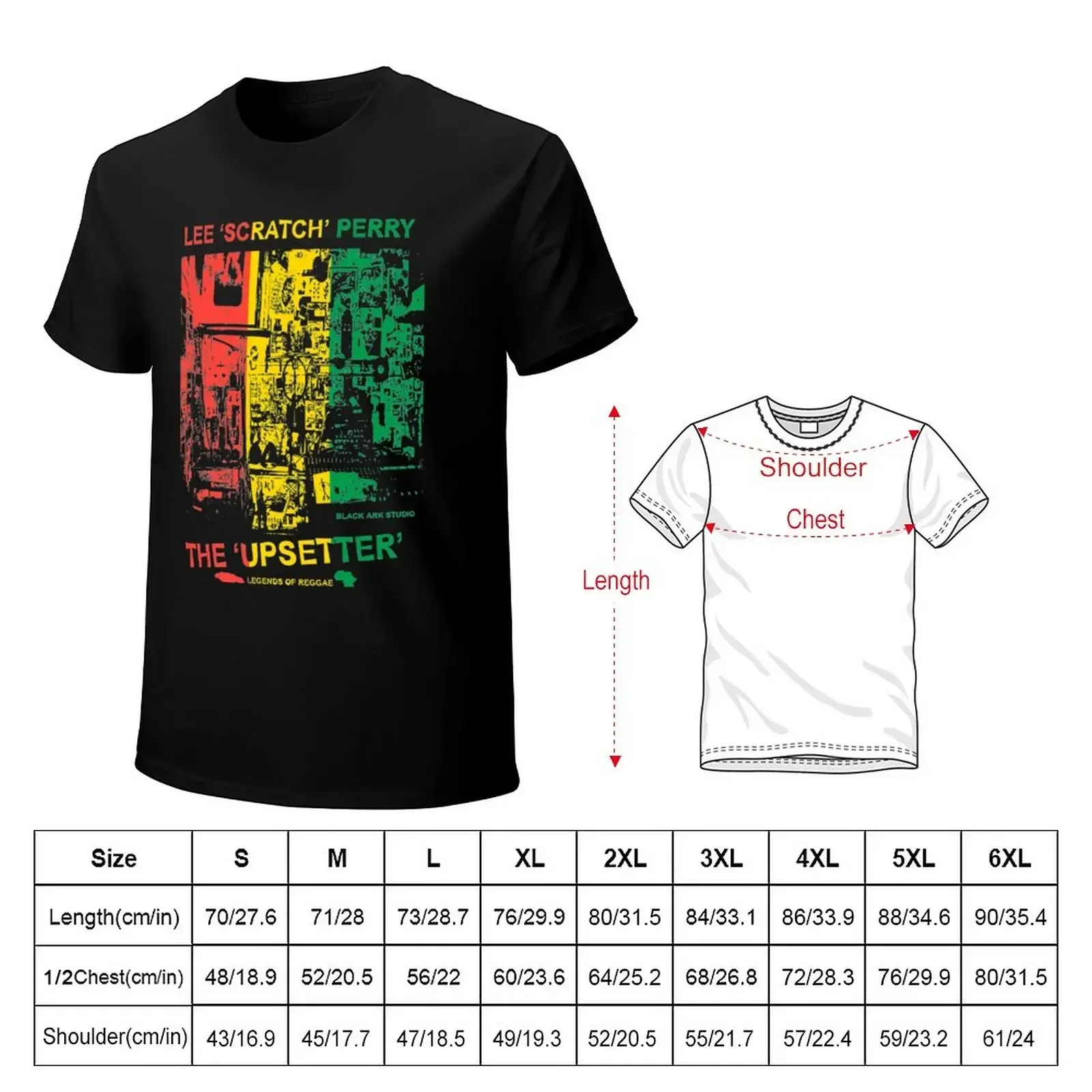 Lee Scratch Perry T-Shirt tees graphic t shirt vintage plain plus size clothes mens fashion