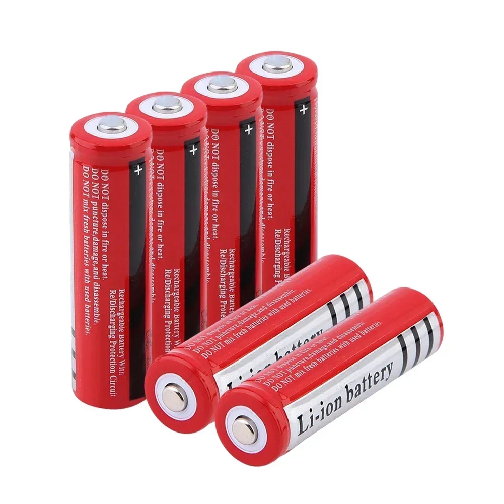 NEW 2-60 PCS 18650 Batterie 3,7V 4200mAh Wiederaufladbare Liionsbatterie Für Led Taschenlampe Torch Batery Litio Batterie