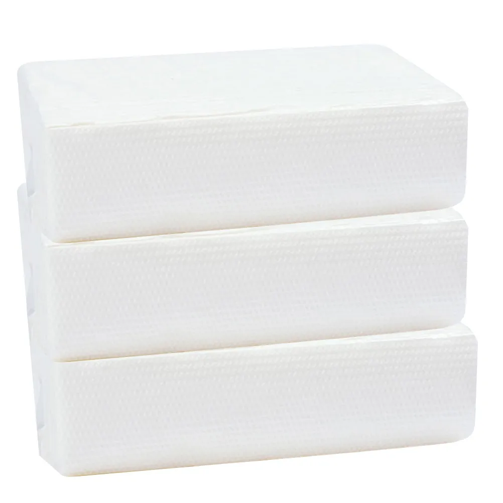 1Set Eco-Friendly Wood Pulp Paper Towels Extra Thick Soft Comfortable Kitchen Tissue Roll for Home Office Restaurant Cafe