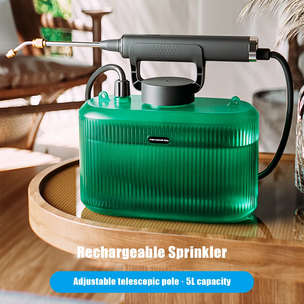 

5 L Electric Garden Sprayer Lawn Water Sprayer Garden Irrigation Powerful Electric Sprayer with Telescopic Wand for Lawn Garden