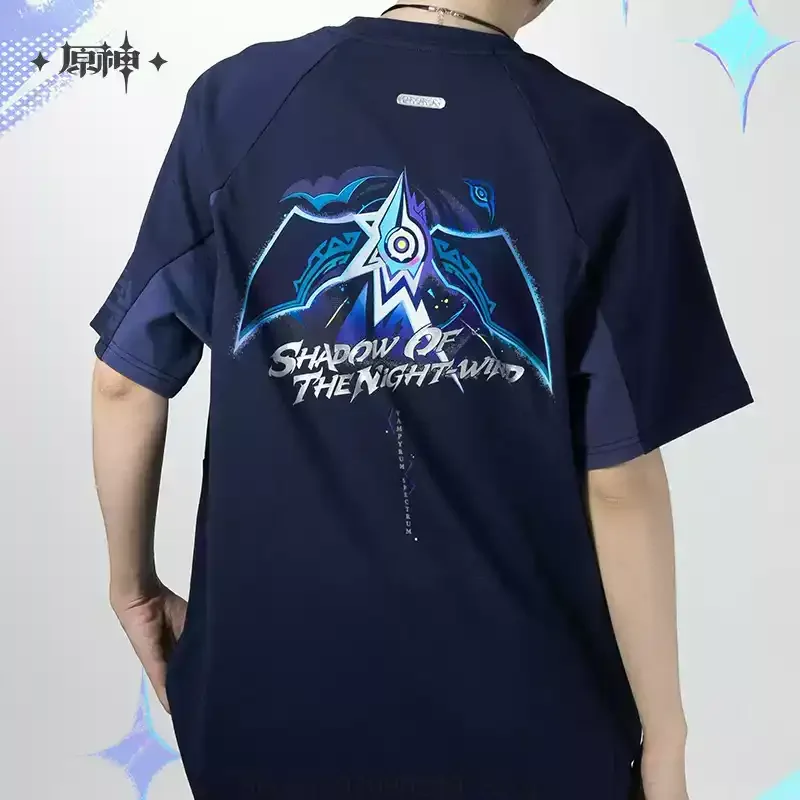 

Presale Mihoyo Genshin Impact Figure Ororon T-shirt Cosplay Costume Anime Game Role Play Man Woman Clothes Short Sleeve TEE
