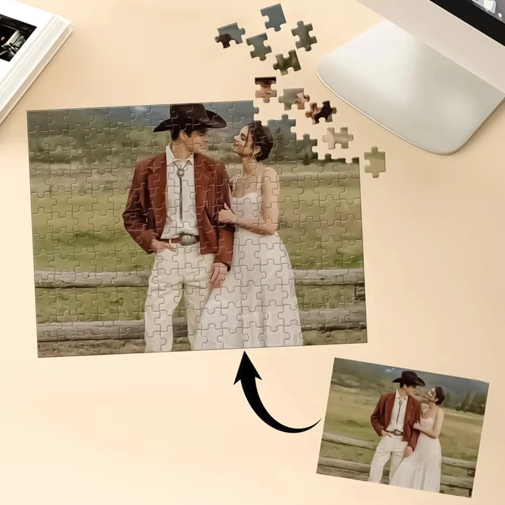 500/1000/1200/2000 Pieces Personal Custom Puzzles Handmade Hobbies Unique Gifts Paper Puzzles Family Game Toys view 4