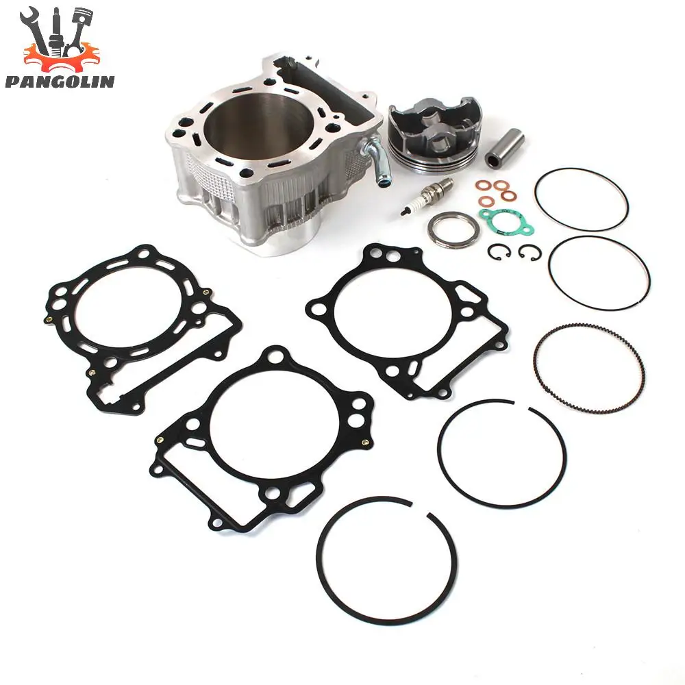 11191-13E00, 1241-29F00, 1215124F10 Cylinder Piston Gasket Top End Rebuild Kit for Suzuki LTZ400 DR-Z400 Kawasaki KFX400 2000-15